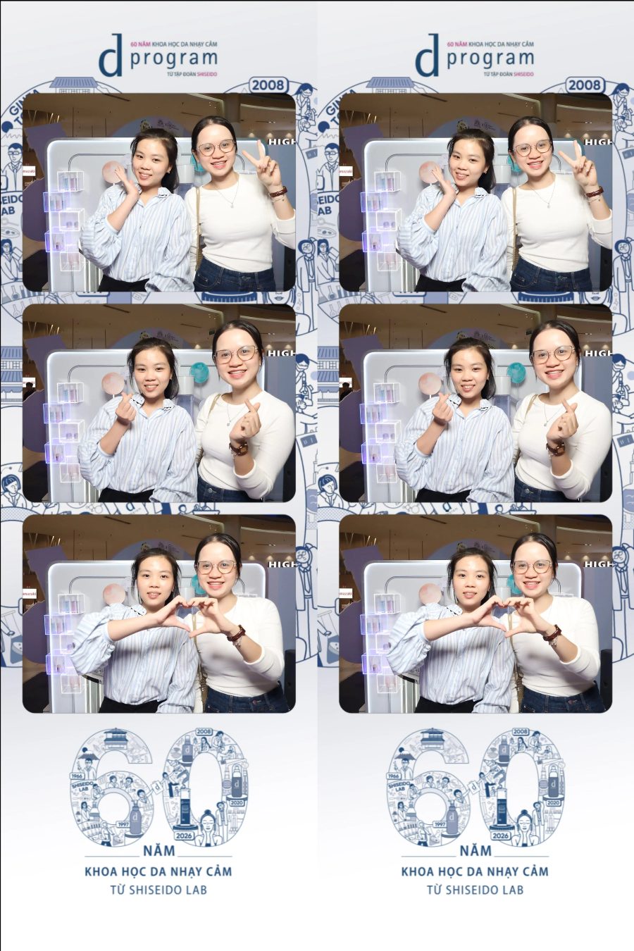 D program by Shiseido 60th Anniversary Promotion at Aeon Mall Tân Phú