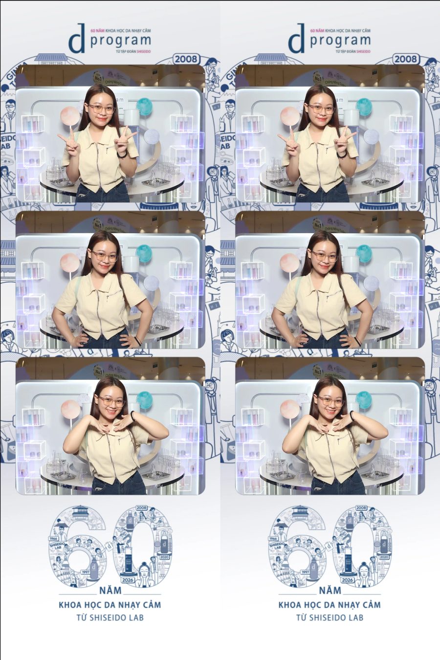 D program by Shiseido 60th Anniversary Promotion at Aeon Mall Tân Phú