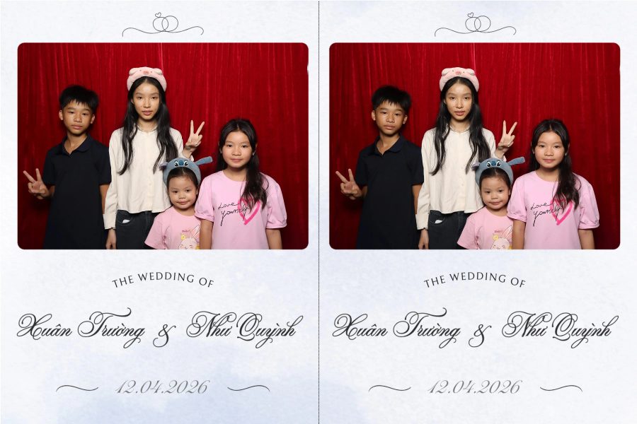 Chupbox Wedding Photobooth for Truong & Quynh at Luxury Palace