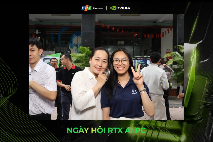 Chupbox Photobooth activity for Nvidia Promotion at University of Economics and Law