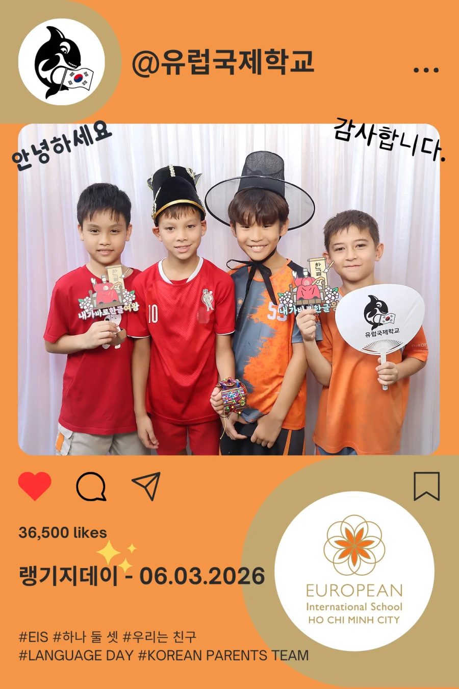 Language Day 2026 at European International School (EIS) in Ho Chi Minh City