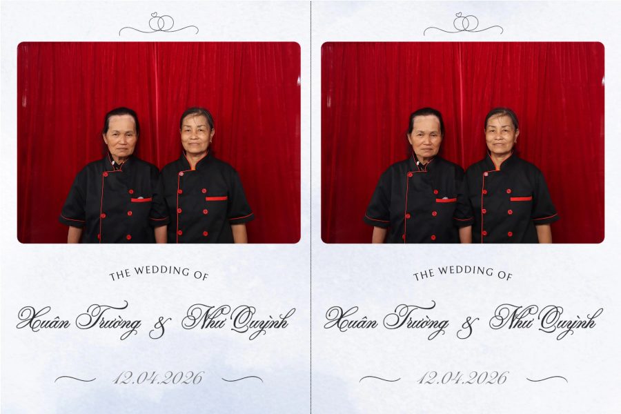Chupbox Wedding Photobooth for Truong & Quynh at Luxury Palace