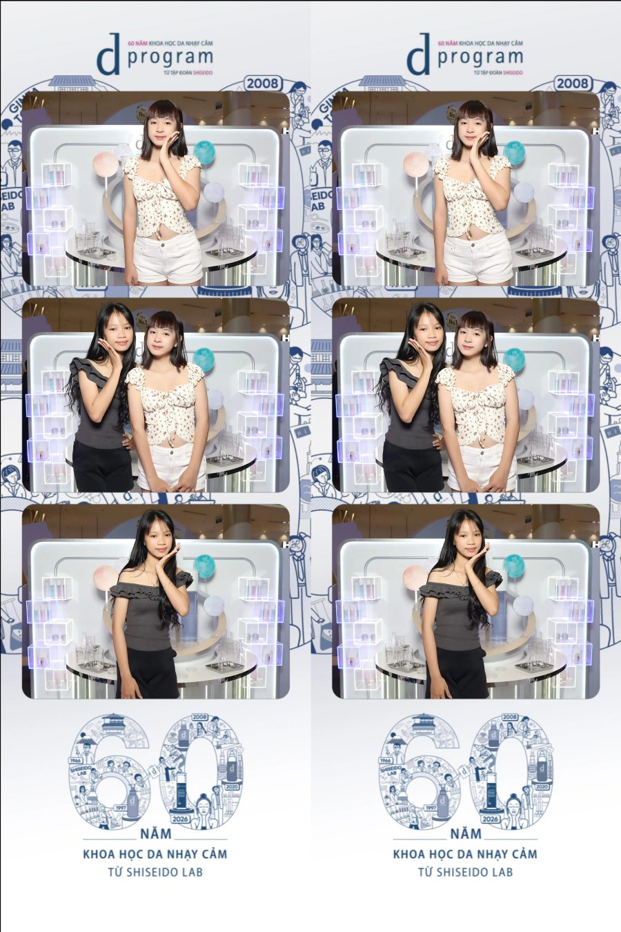 D program by Shiseido 60th Anniversary Promotion at Aeon Mall Tân Phú