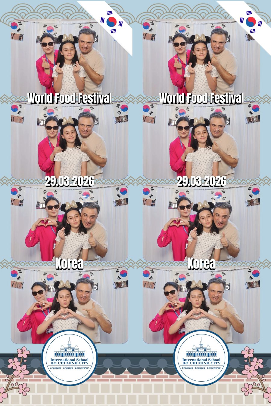 Chupbox Photobooth photos at International School HCMC (ISHCMC)