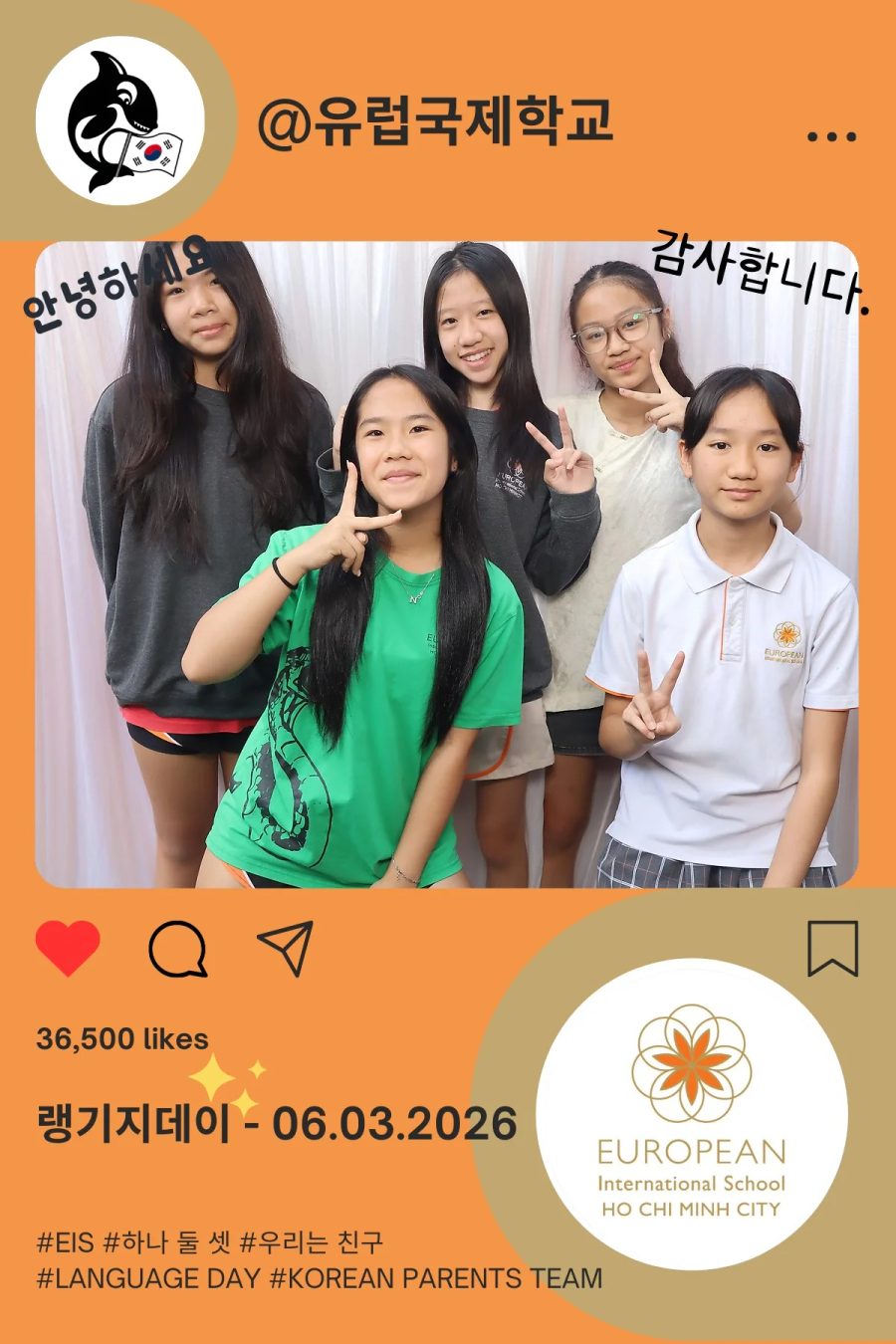 Language Day 2026 at European International School (EIS) in Ho Chi Minh City