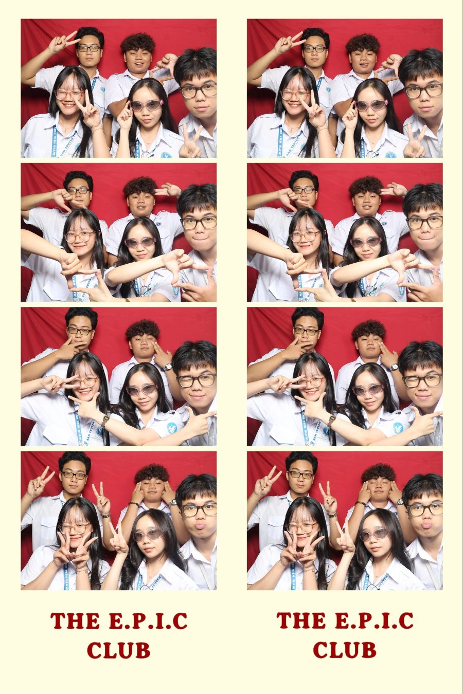 Chupbox Photobooth photo at The EPIC Club of HCMC University of Law