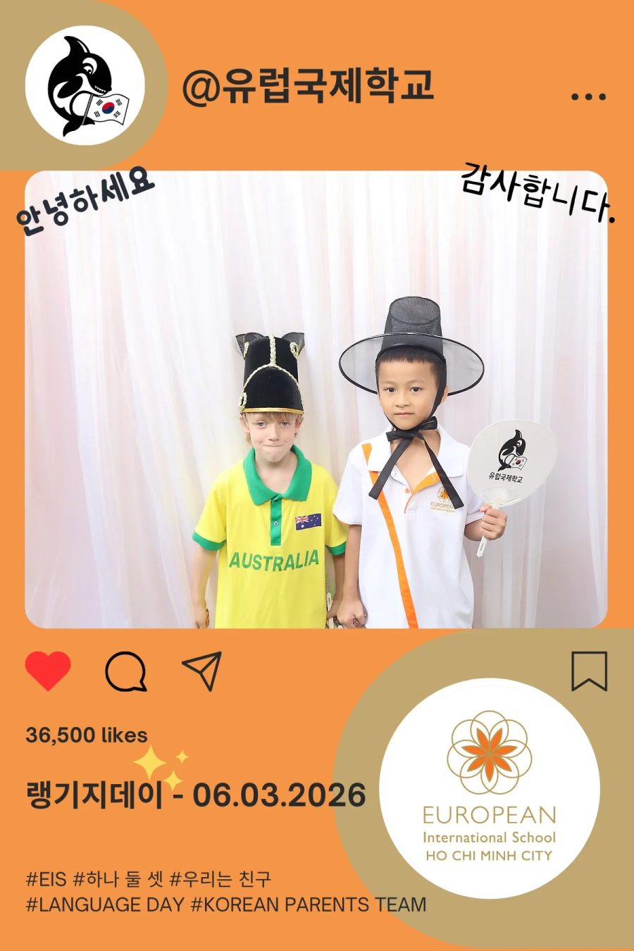 Language Day 2026 at European International School (EIS) in Ho Chi Minh City