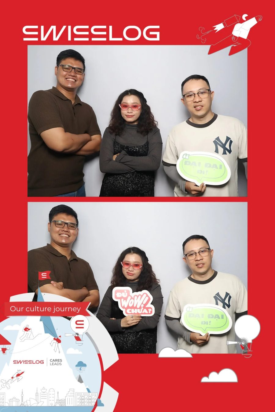 Chupbox Photobooth for Swisslog Year-end Party 2026 by Kuka Vietnam