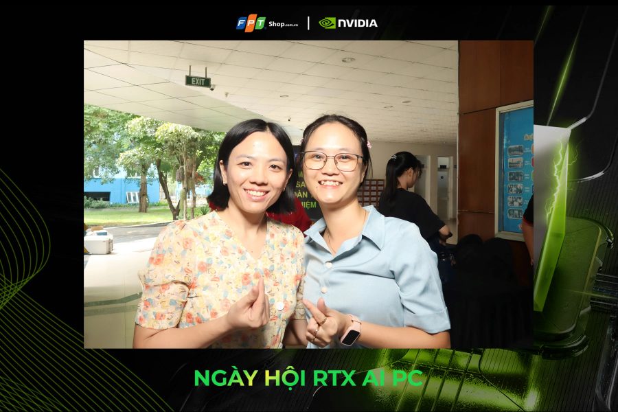 Chupbox Photobooth activity for Nvidia Promotion at University of Information Technology
