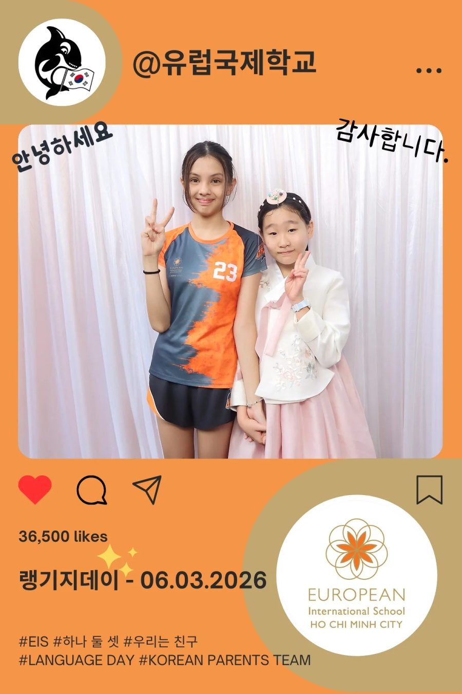 Language Day 2026 at European International School (EIS) in Ho Chi Minh City