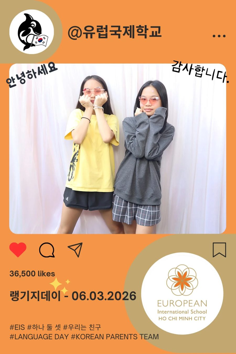 Language Day 2026 at European International School (EIS) in Ho Chi Minh City