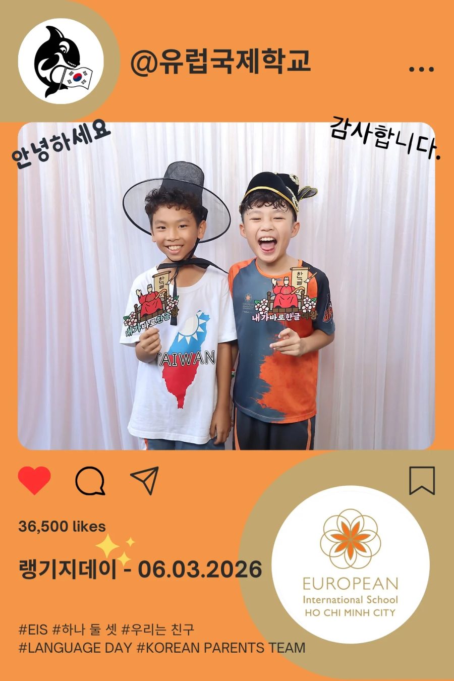 Language Day 2026 at European International School (EIS) in Ho Chi Minh City