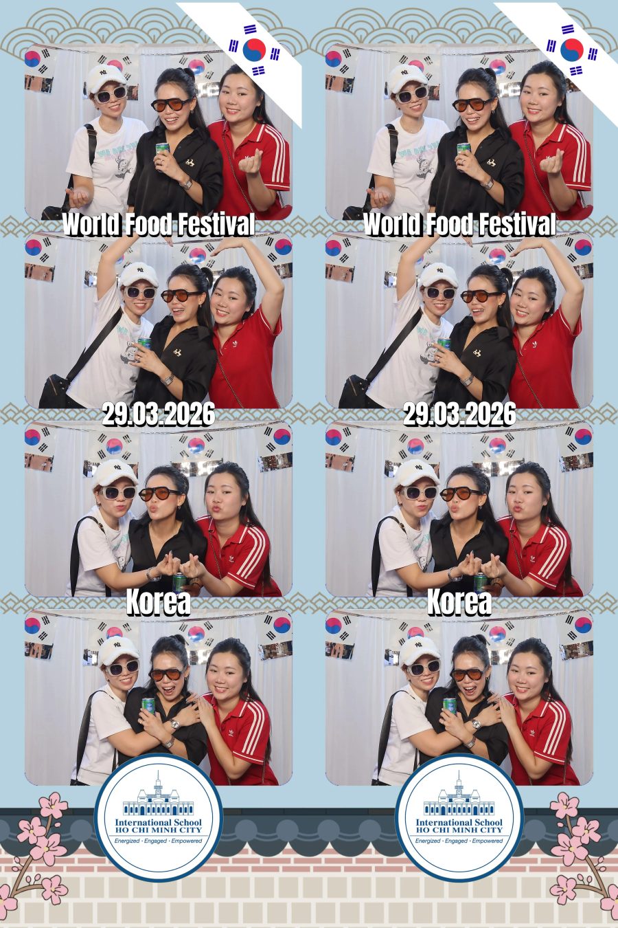 Chupbox Photobooth photos at International School HCMC (ISHCMC)