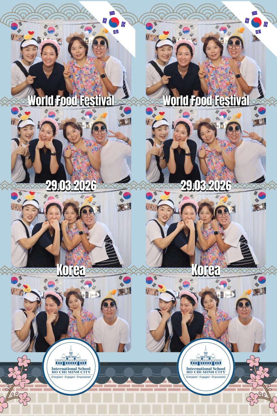 Chupbox Photobooth photos at International School HCMC (ISHCMC)