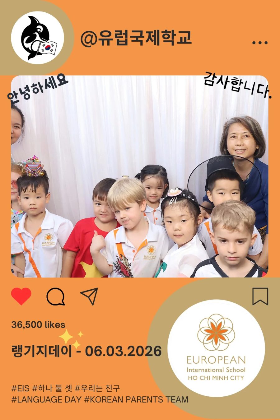 Language Day 2026 at European International School (EIS) in Ho Chi Minh City