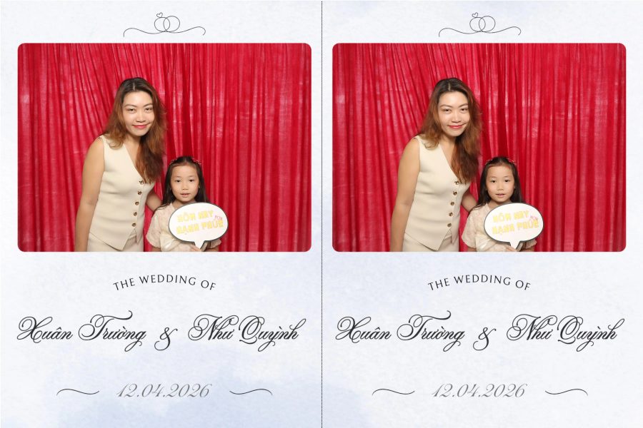 Chupbox Wedding Photobooth for Truong & Quynh at Luxury Palace
