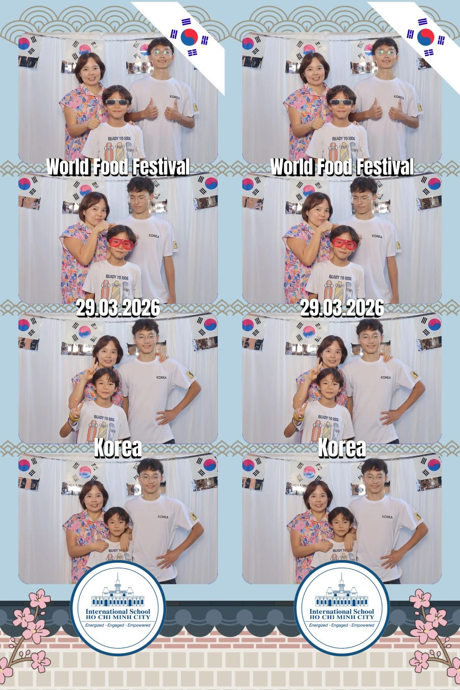 Chupbox Photobooth photos at International School HCMC (ISHCMC)