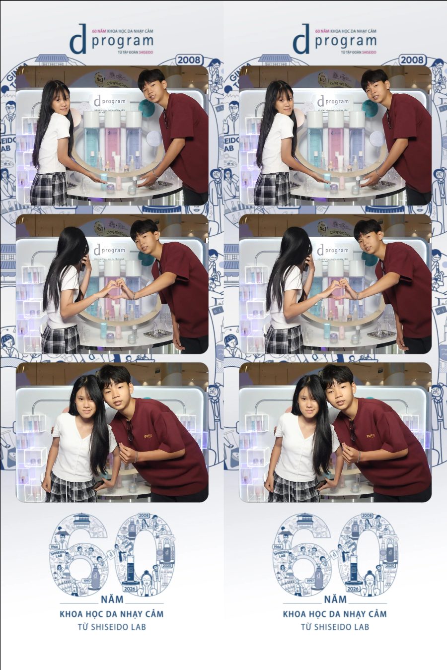 D program by Shiseido 60th Anniversary Promotion at Aeon Mall Tân Phú