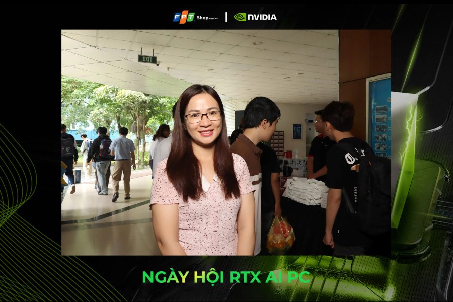 Chupbox Photobooth activity for Nvidia Promotion at University of Information Technology