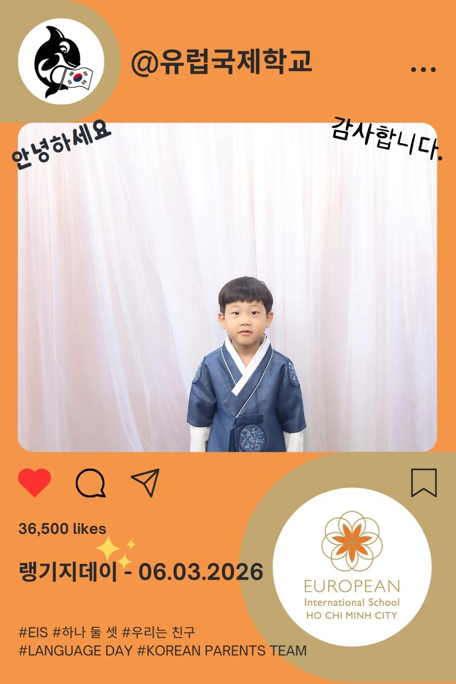 Language Day 2026 at European International School (EIS) in Ho Chi Minh City