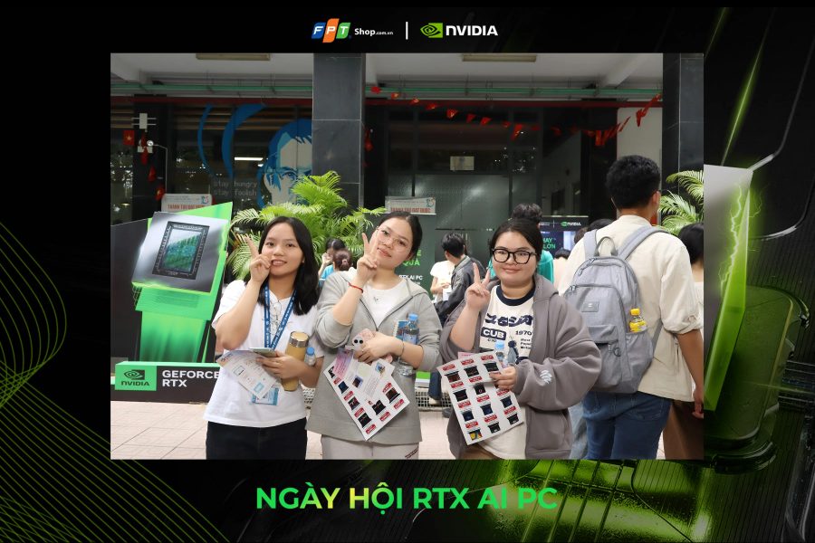 Chupbox Photobooth activity for Nvidia Promotion at University of Economics and Law