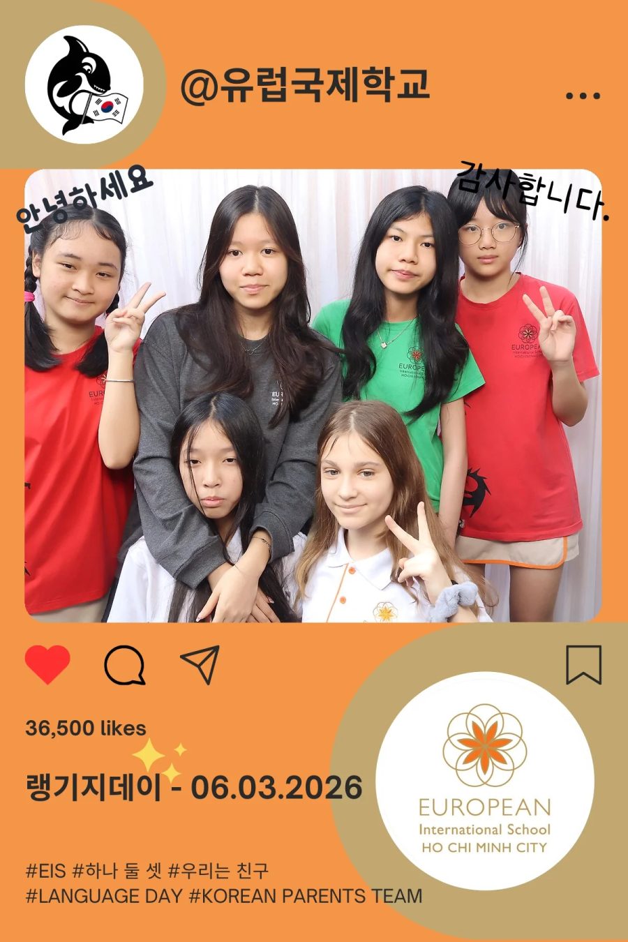 Language Day 2026 at European International School (EIS) in Ho Chi Minh City