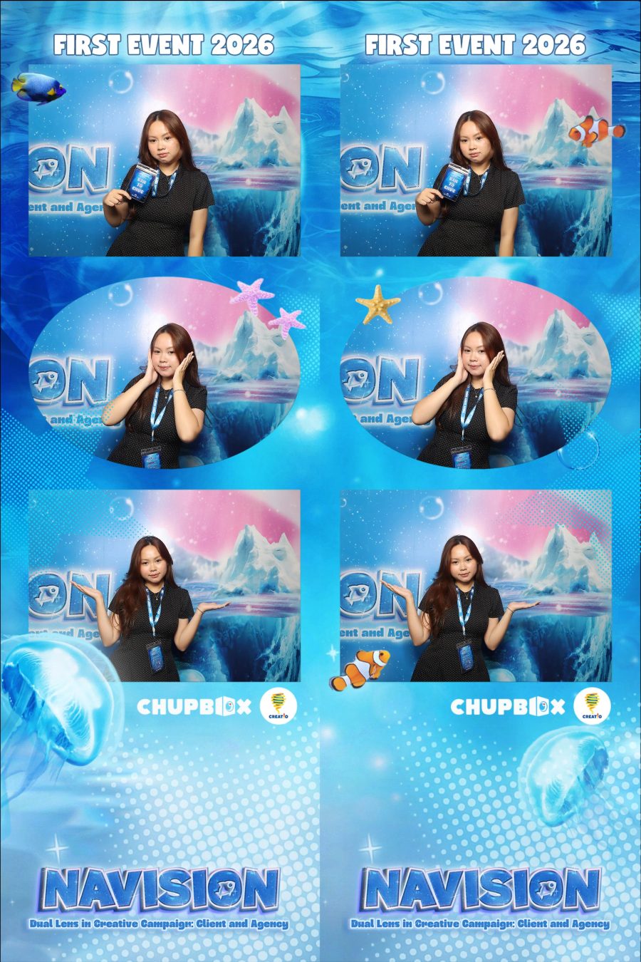 Chupbox Photobooth Photo at FIRST EVENT 2026 of Marketing Club Creatio