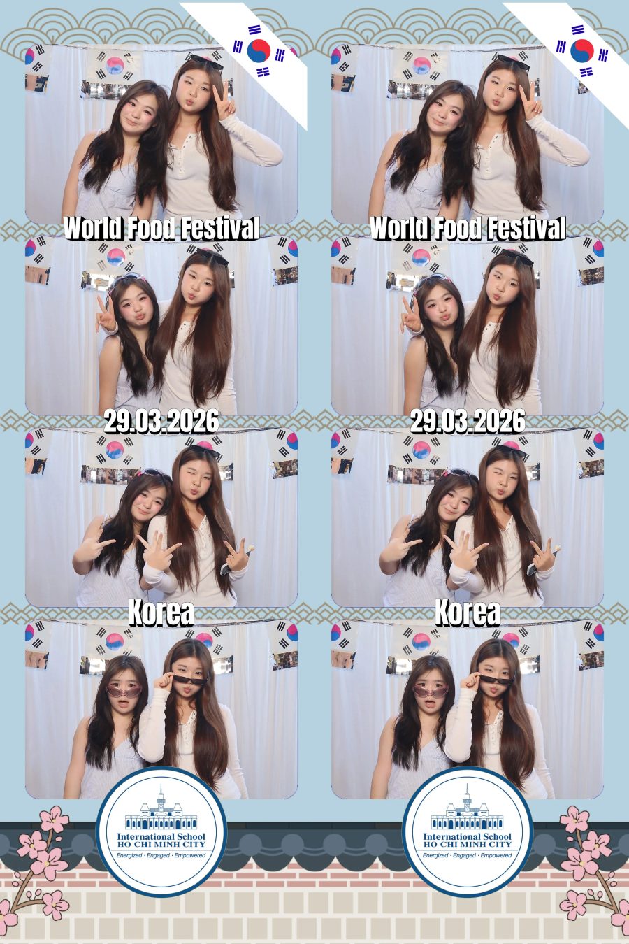 Chupbox Photobooth photos at International School HCMC (ISHCMC)