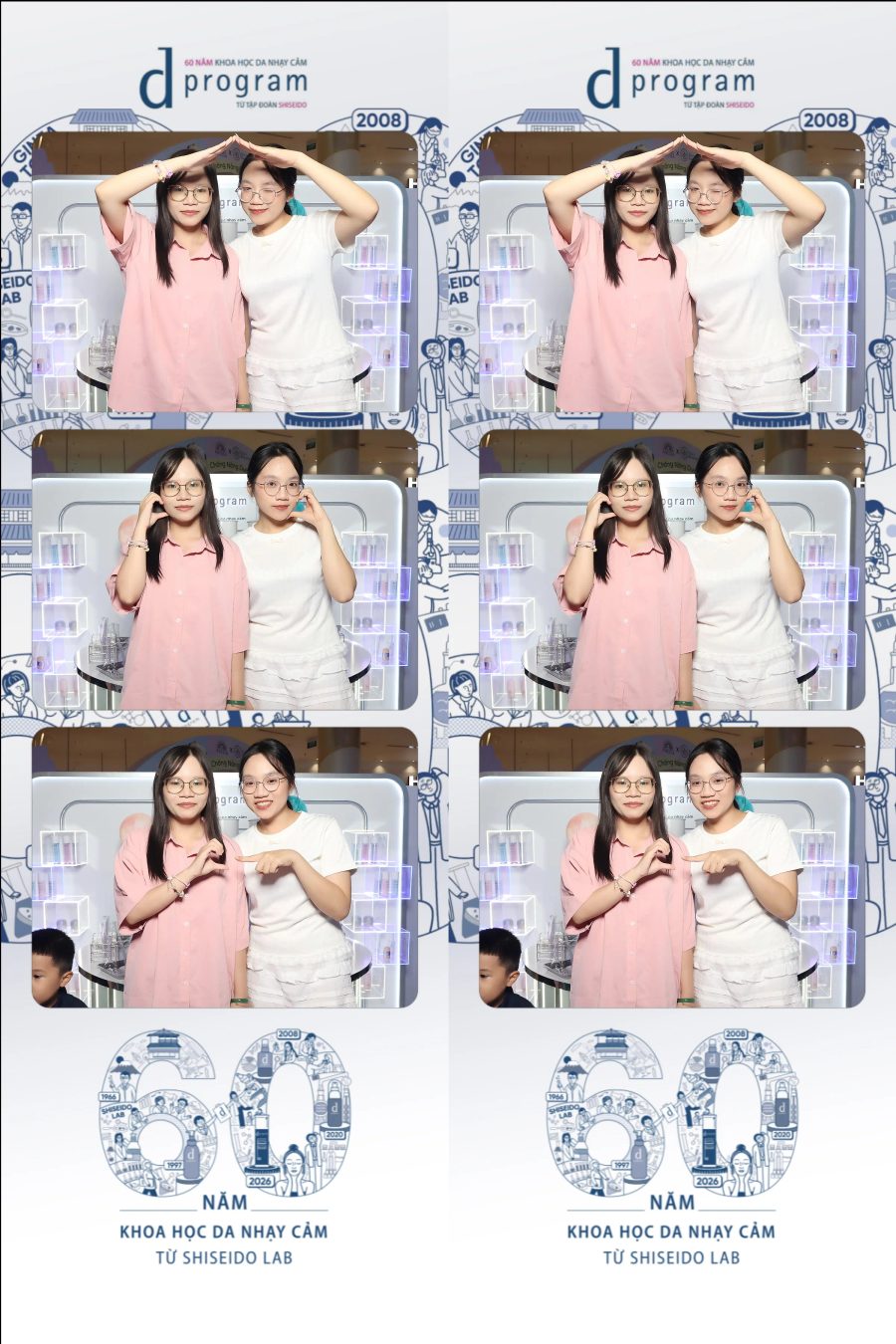 D program by Shiseido 60th Anniversary Promotion at Aeon Mall Tân Phú