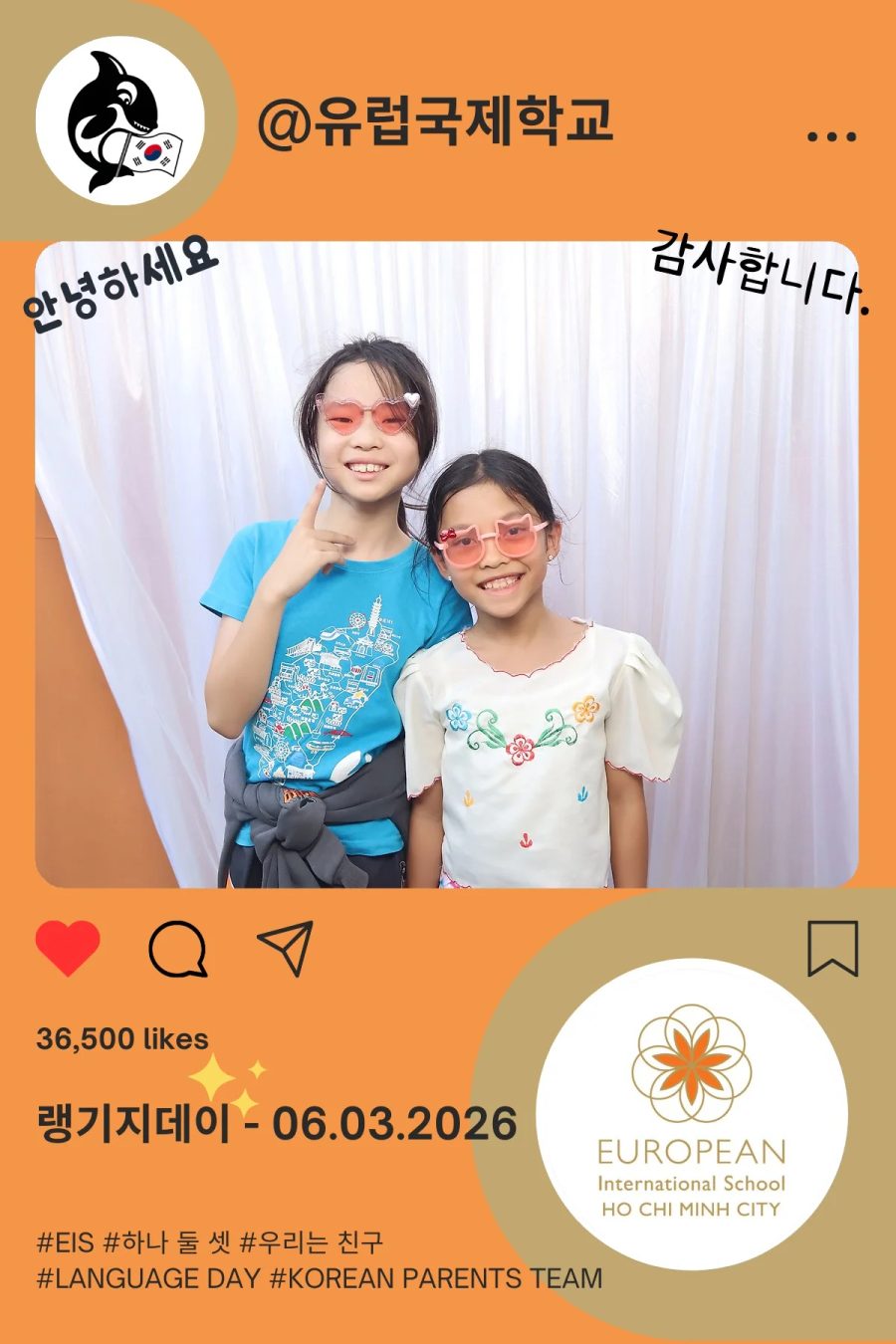 Language Day 2026 at European International School (EIS) in Ho Chi Minh City