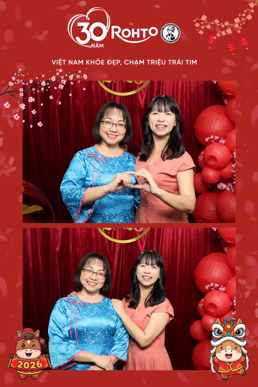 Rohto Vietnam Year-end Party with Chupbox Photobooth