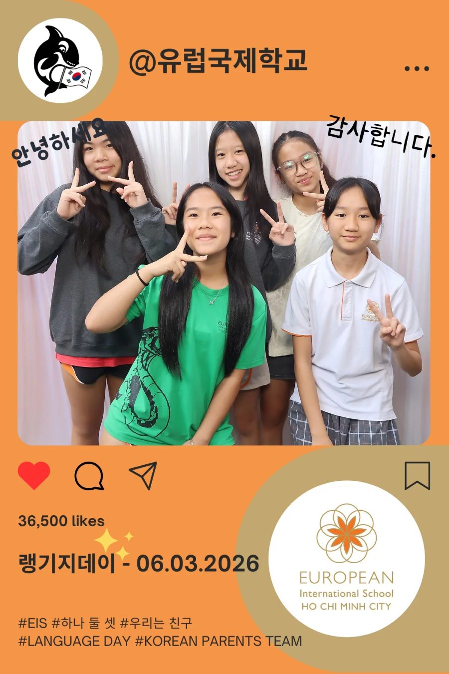 Language Day 2026 at European International School (EIS) in Ho Chi Minh City