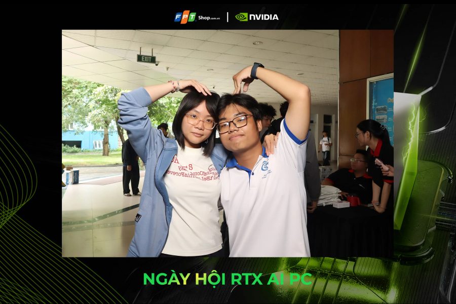 Chupbox Photobooth activity for Nvidia Promotion at University of Information Technology
