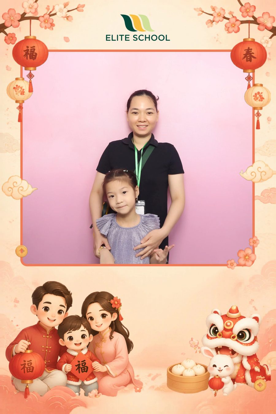 Chupbox Photobooth for Family day at Elite School Binh Duong