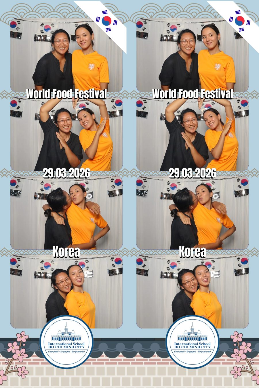 Chupbox Photobooth photos at International School HCMC (ISHCMC)