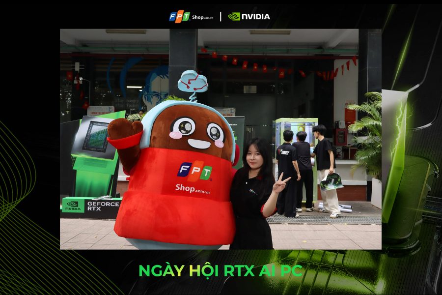 Chupbox Photobooth activity for Nvidia Promotion at University of Economics and Law