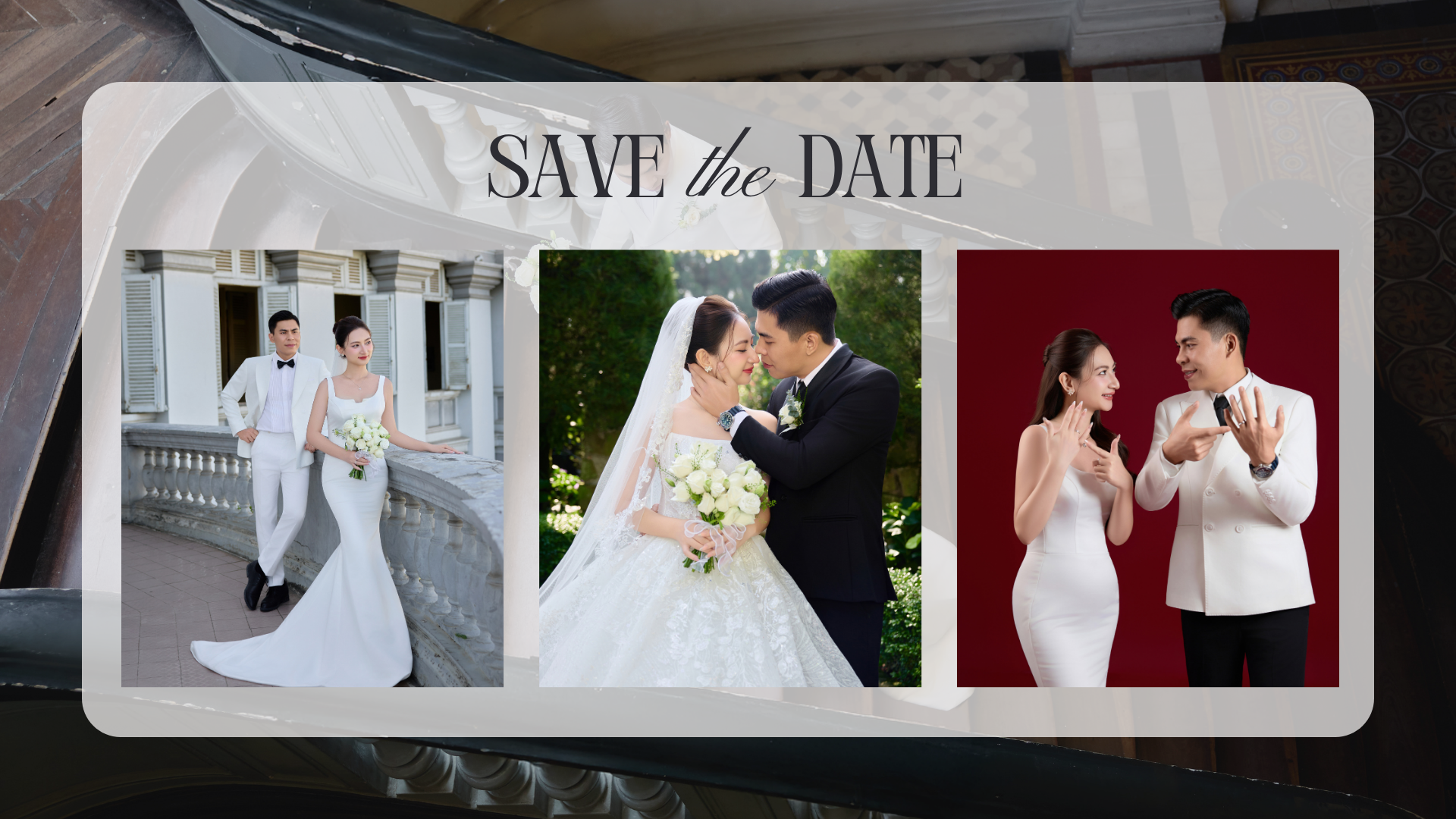 Truong & Quynh couple Wedding Photobooth at Luxury Palace