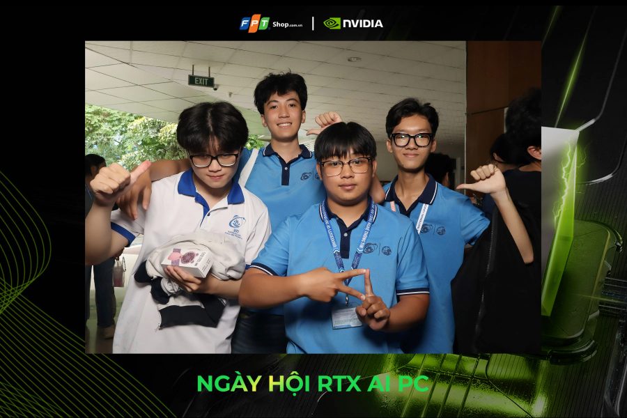 Chupbox Photobooth activity for Nvidia Promotion at University of Information Technology