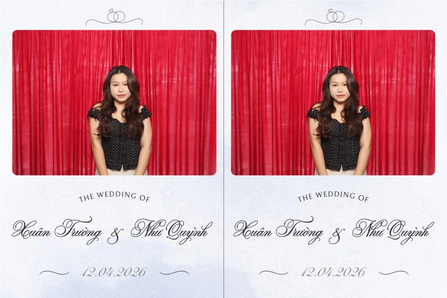 Chupbox Wedding Photobooth for Truong & Quynh at Luxury Palace