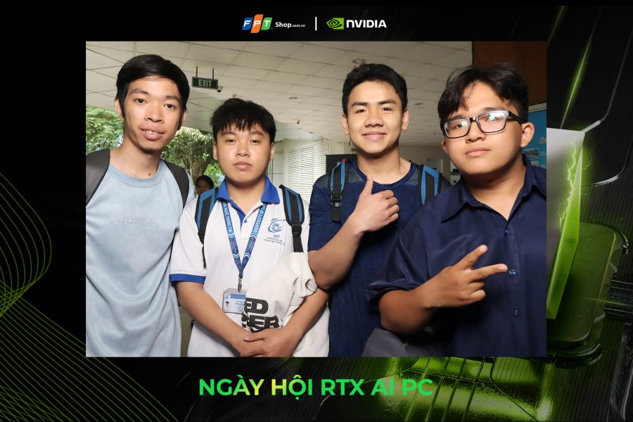 Chupbox Photobooth activity for Nvidia Promotion at University of Information Technology