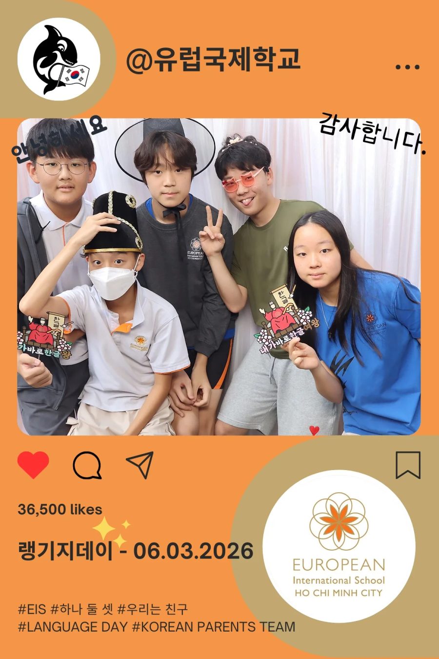 Language Day 2026 at European International School (EIS) in Ho Chi Minh City