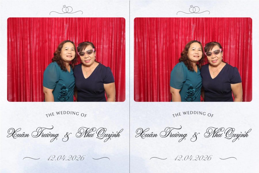 Chupbox Wedding Photobooth for Truong & Quynh at Luxury Palace