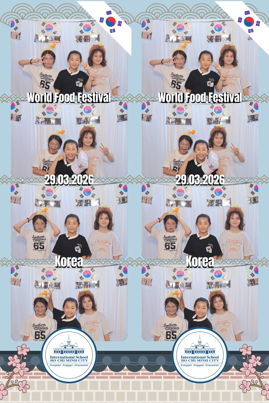 Chupbox Photobooth photos at International School HCMC (ISHCMC)