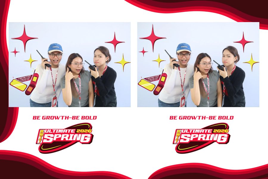 Chupbox Photobooth of RMIT Ultimate Frisbee Club at RMIT university in HCM