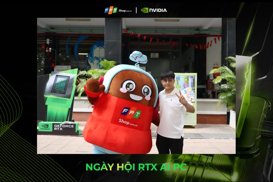 Chupbox Photobooth activity for Nvidia Promotion at University of Economics and Law