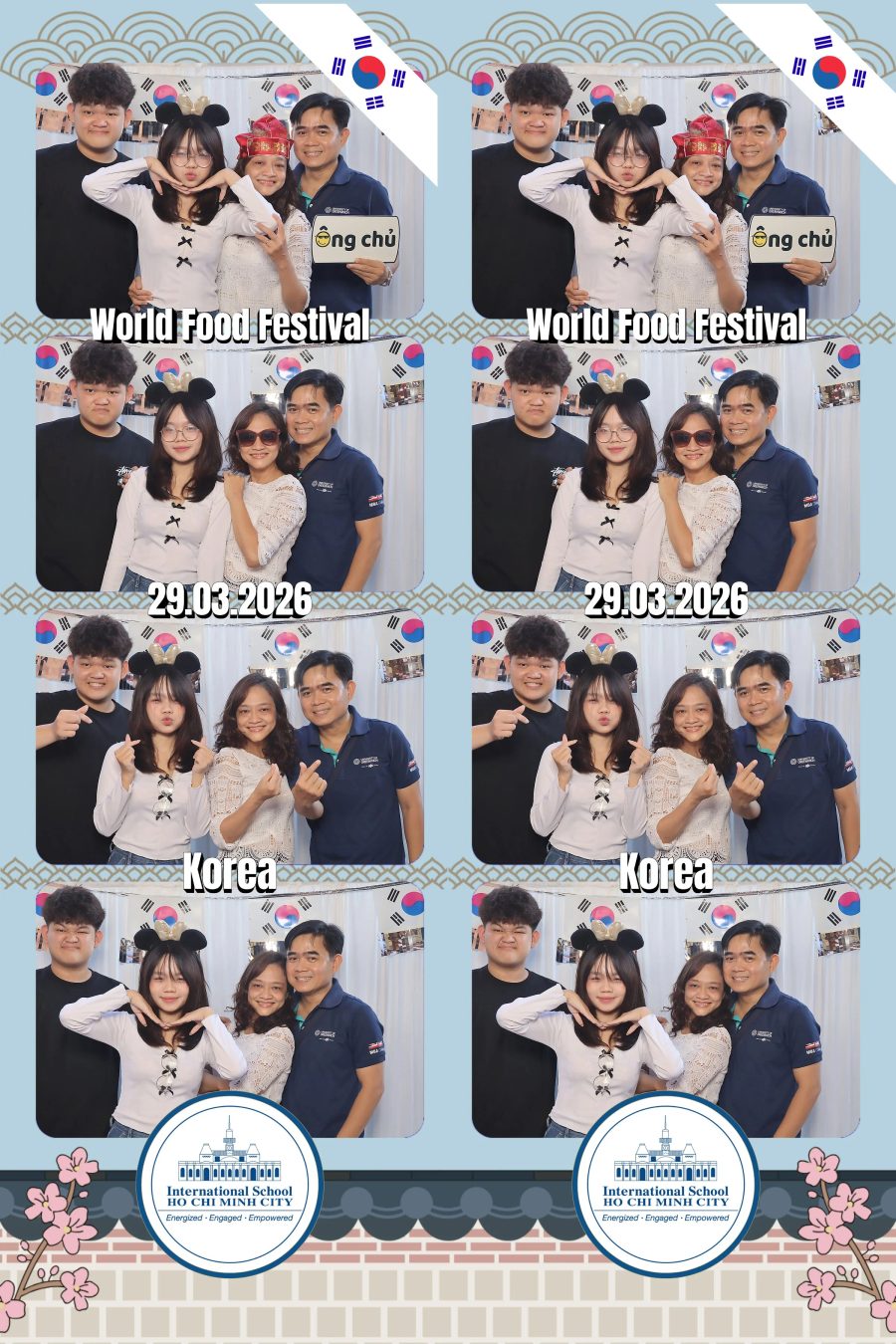 Chupbox Photobooth photos at International School HCMC (ISHCMC)