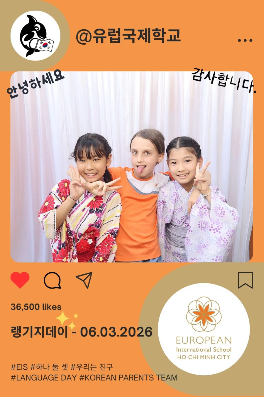 Language Day 2026 at European International School (EIS) in Ho Chi Minh City