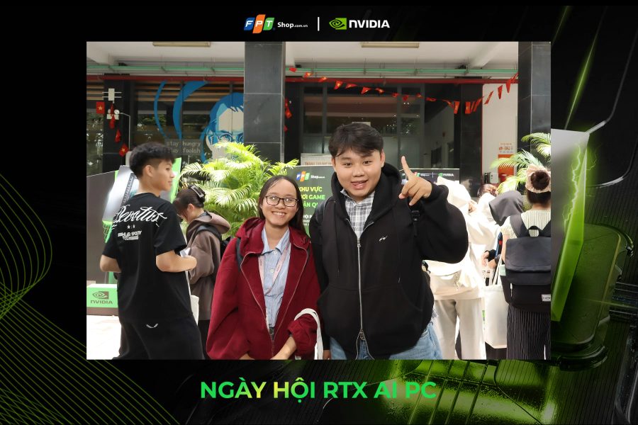 Chupbox Photobooth activity for Nvidia Promotion at University of Economics and Law