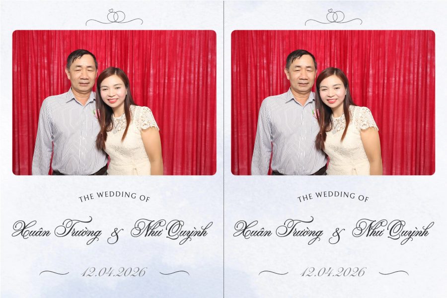 Chupbox Wedding Photobooth for Truong & Quynh at Luxury Palace