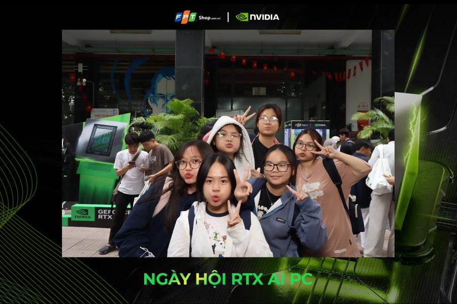 Chupbox Photobooth activity for Nvidia Promotion at University of Economics and Law